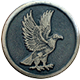 Eagle Custom Jacket Button