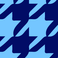 Blue Houndstooth               Lining