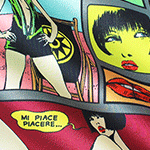 Comic Strip Custom Suit Linings