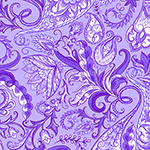 Light Purple Vintage Paisley