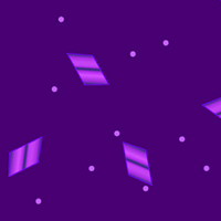 Purple Confetti Lining