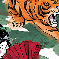 Multi Prowling Tiger Lining