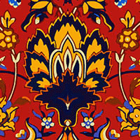 Red Persain Lining