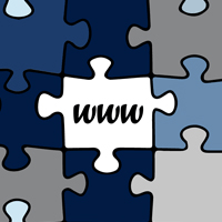 Navy Initial Puzzle Lining
