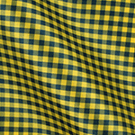 Lux Yellow Blue Check Lining