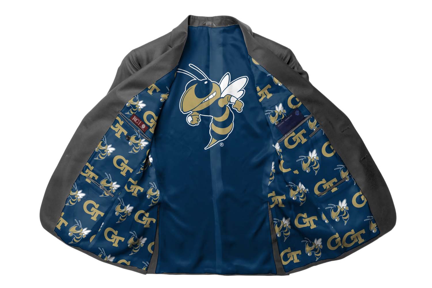 Collegiate Suit & Jacket Linings, Georgia Tech                  