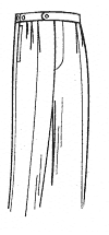 Triple Forward Pleats Custom Trouser Model