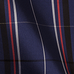 Lux Blue Plaid                 Lining