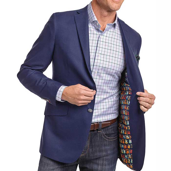 Why Every Closet Needs A Blue Blazer | Blog | Tom James Company