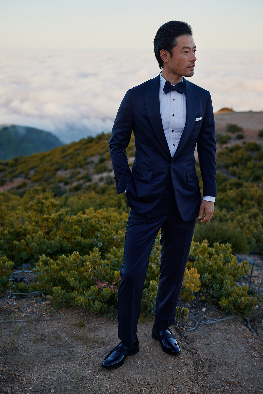 Navy Blue Tuxedo