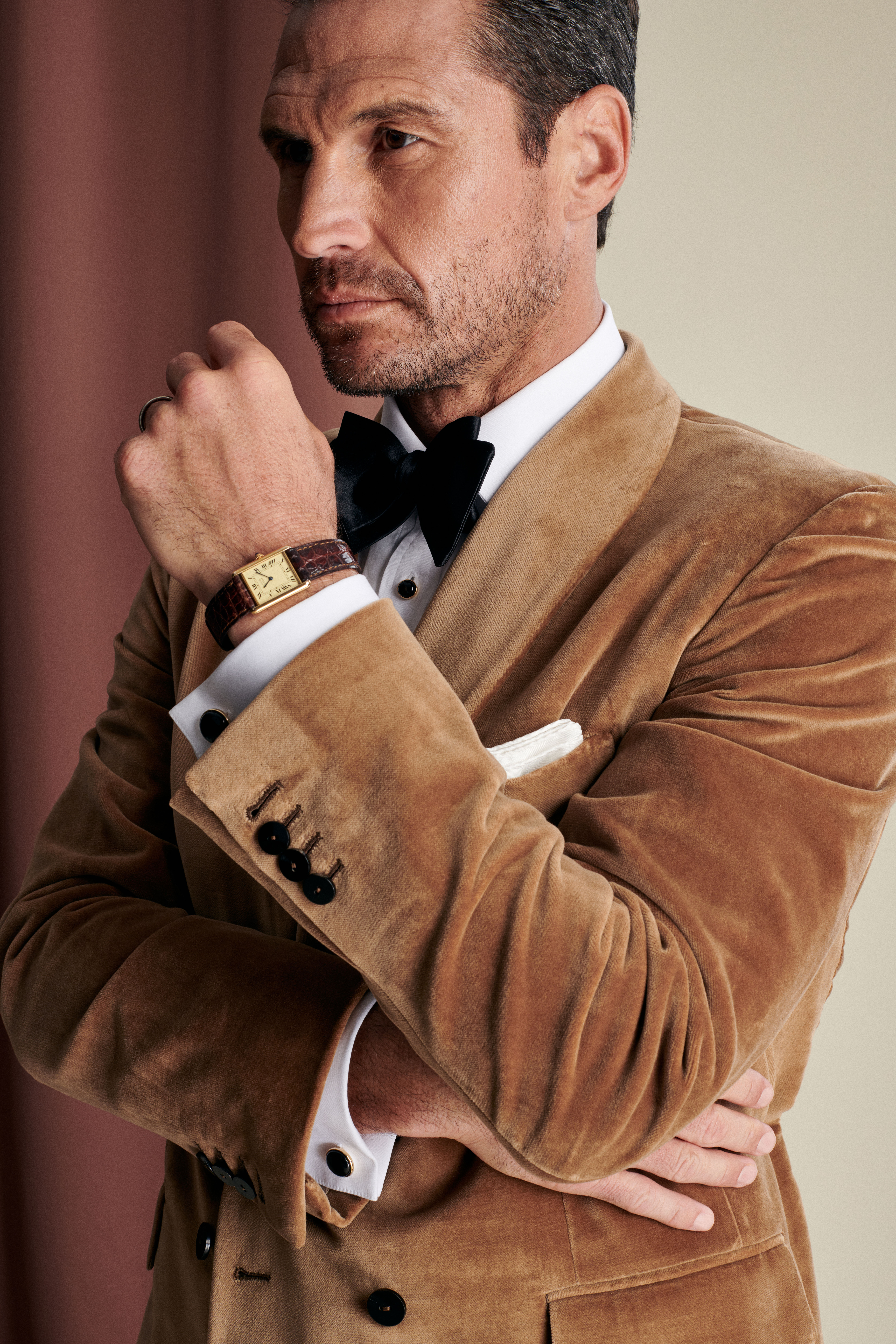 Champagne Velvet Dinner Jacket