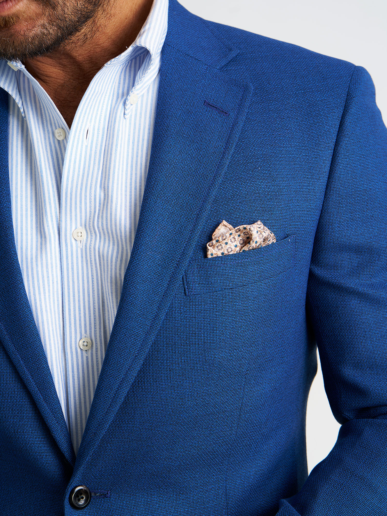 Blue Stripe Oxford Shirt