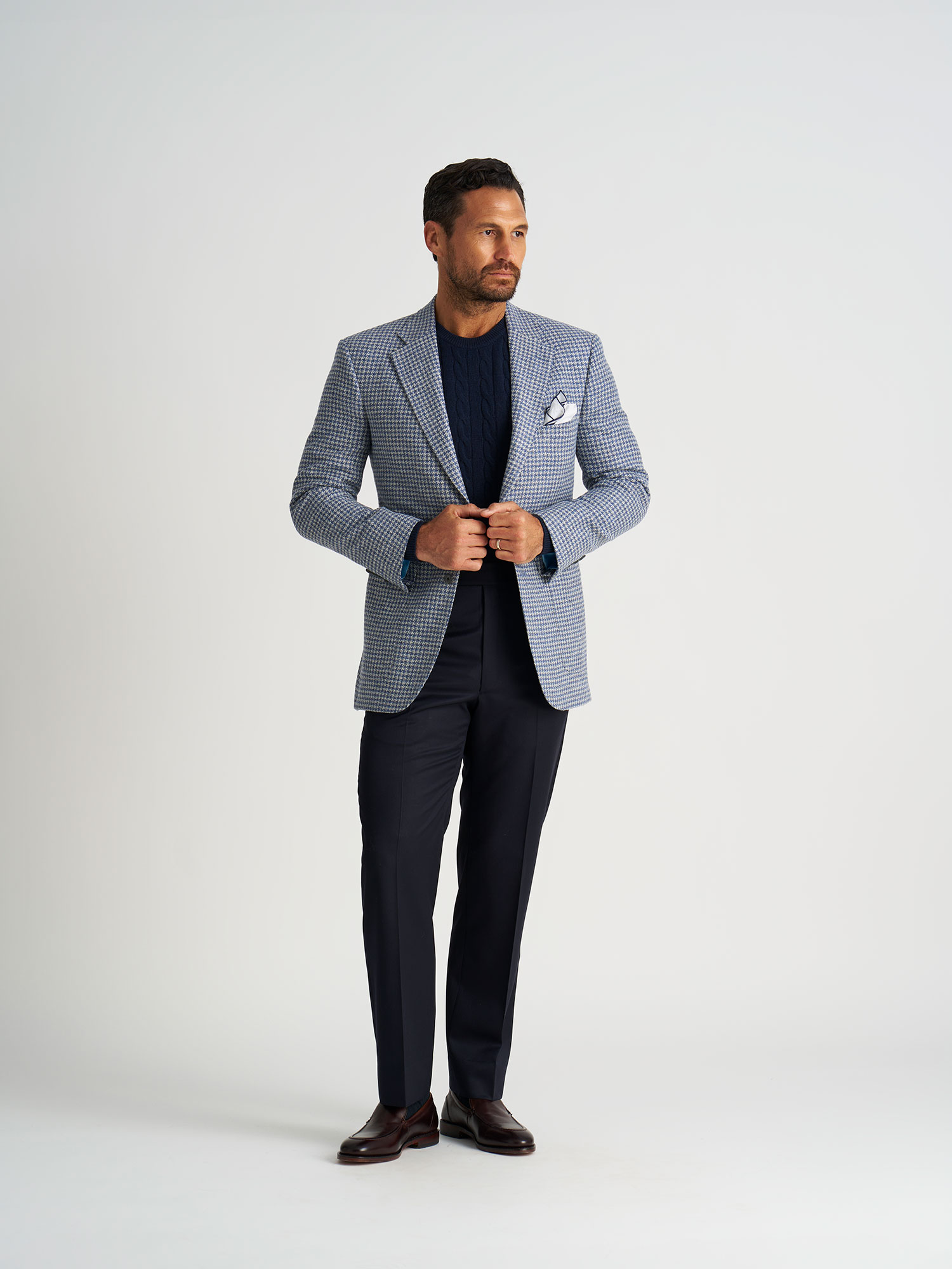 H&S Sherry Kash Houndstooth Sportcoat