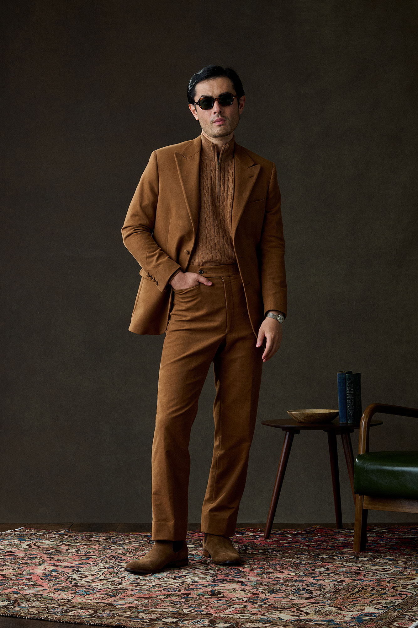 Vicuña Moleskin Suit