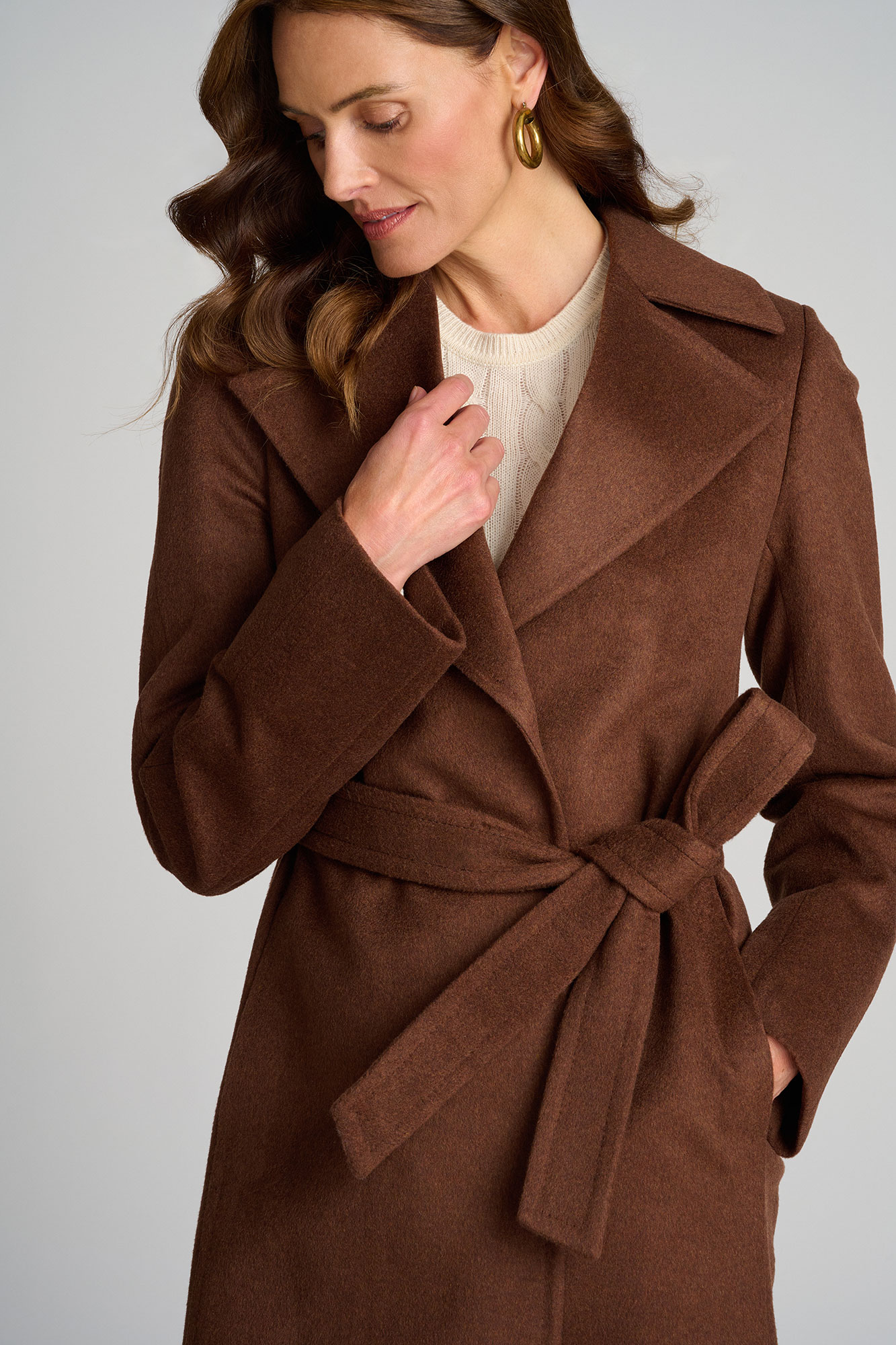 Brown Katie Topcoat