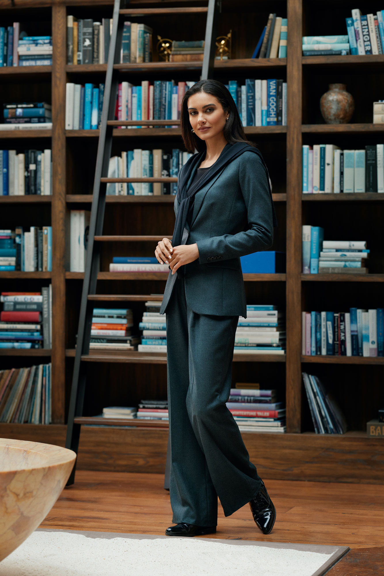 Green Houndstooth Suit