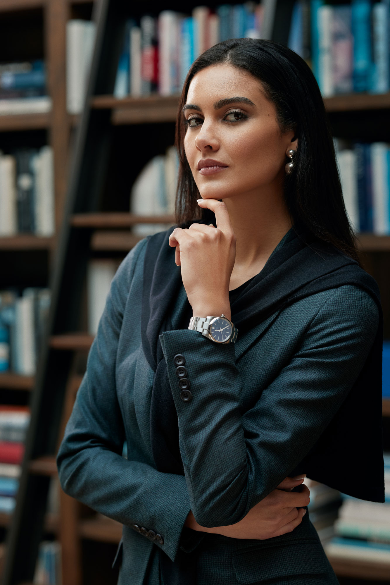 Green Houndstooth Jacket