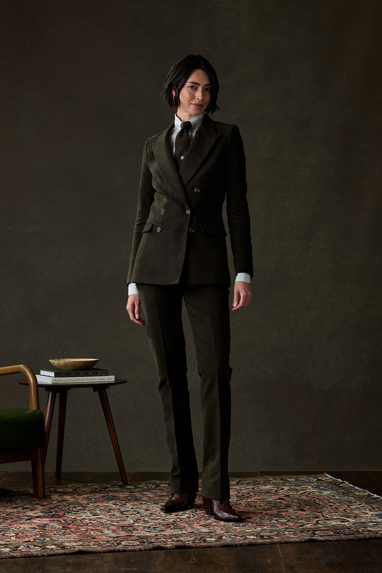 Brown Moleskin Suit - Holland & Sherry
