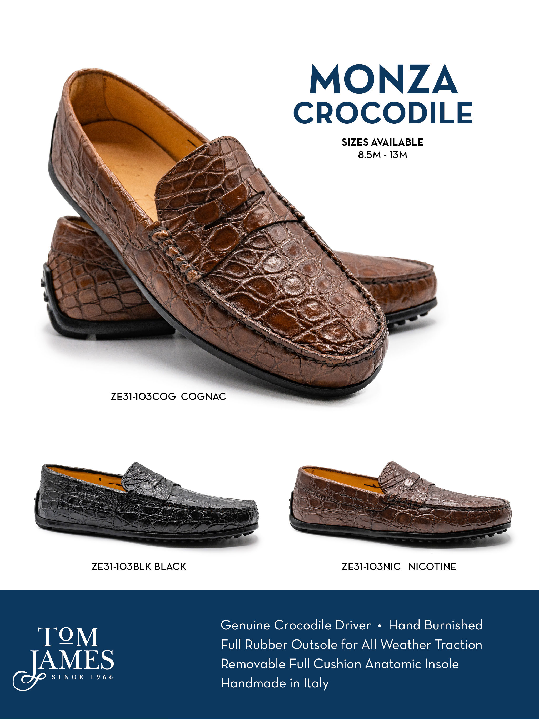 Monza Crocodile Driver