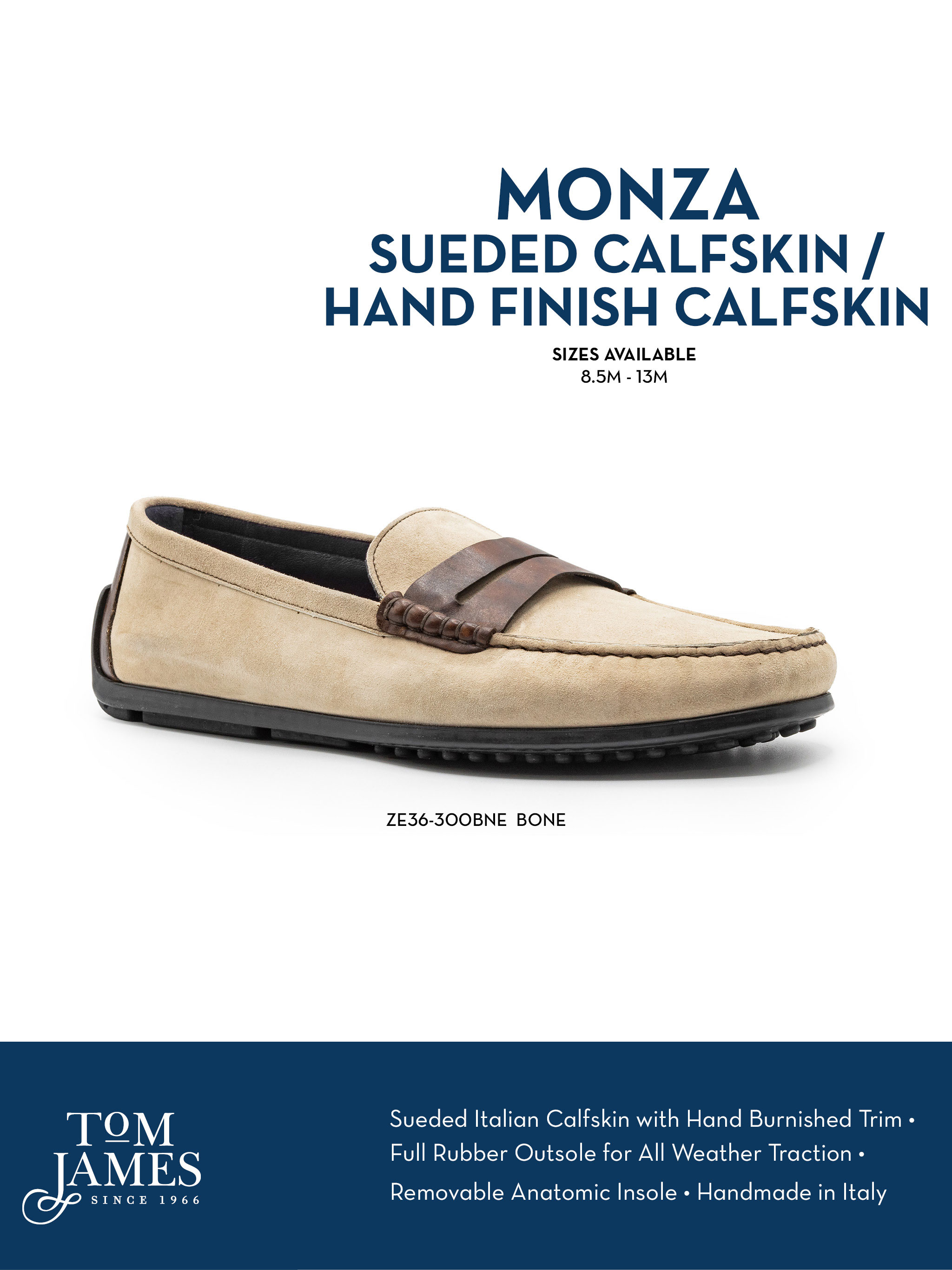 Monza Sueded Italian Calfskin Driver