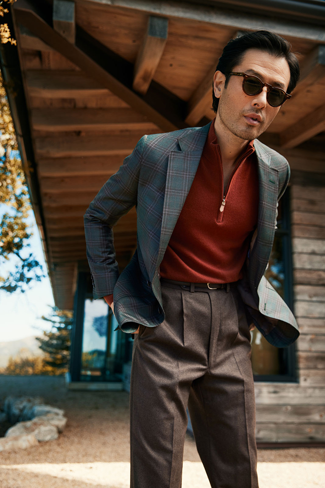 Green Plaid Sportcoat