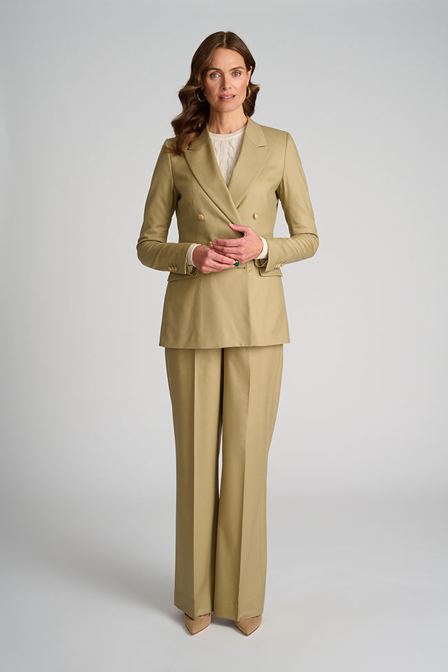 Tan Solid Suit