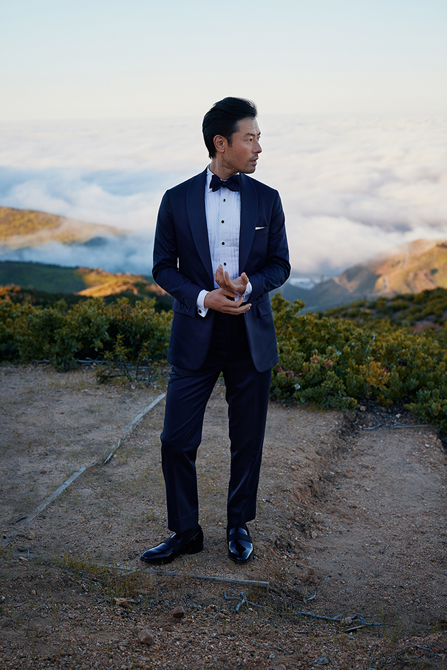 Navy Blue Tuxedo