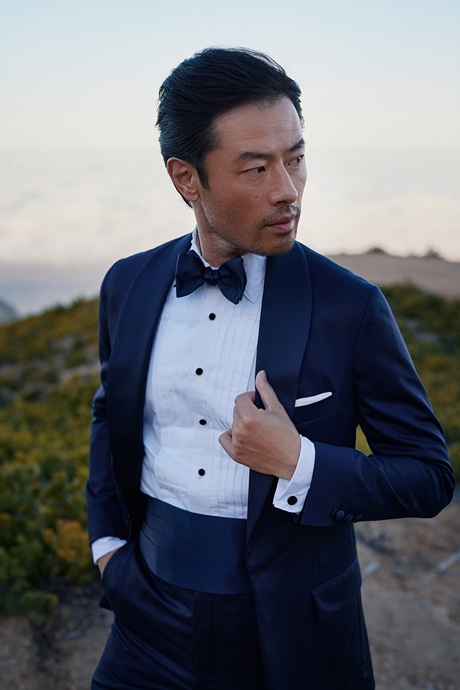 Navy Blue Tuxedo