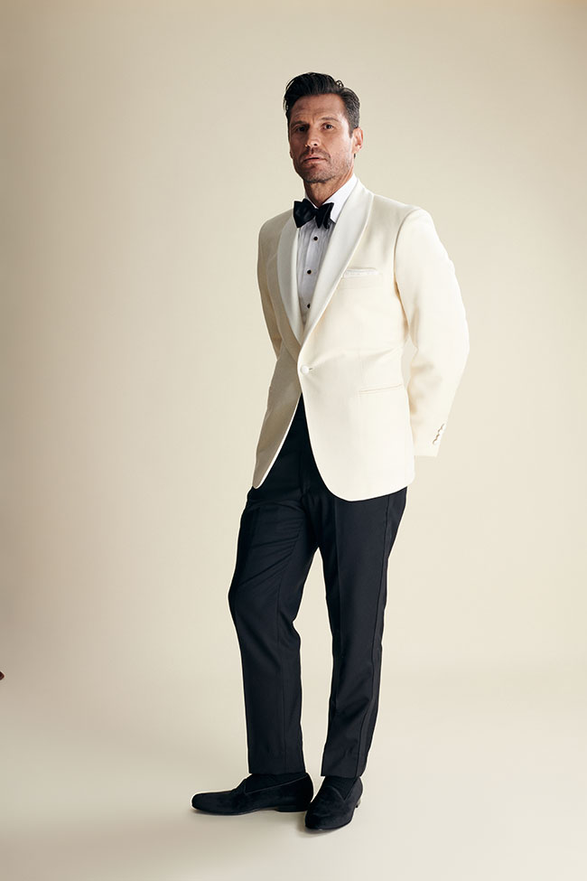 Cream Dinner Jacket