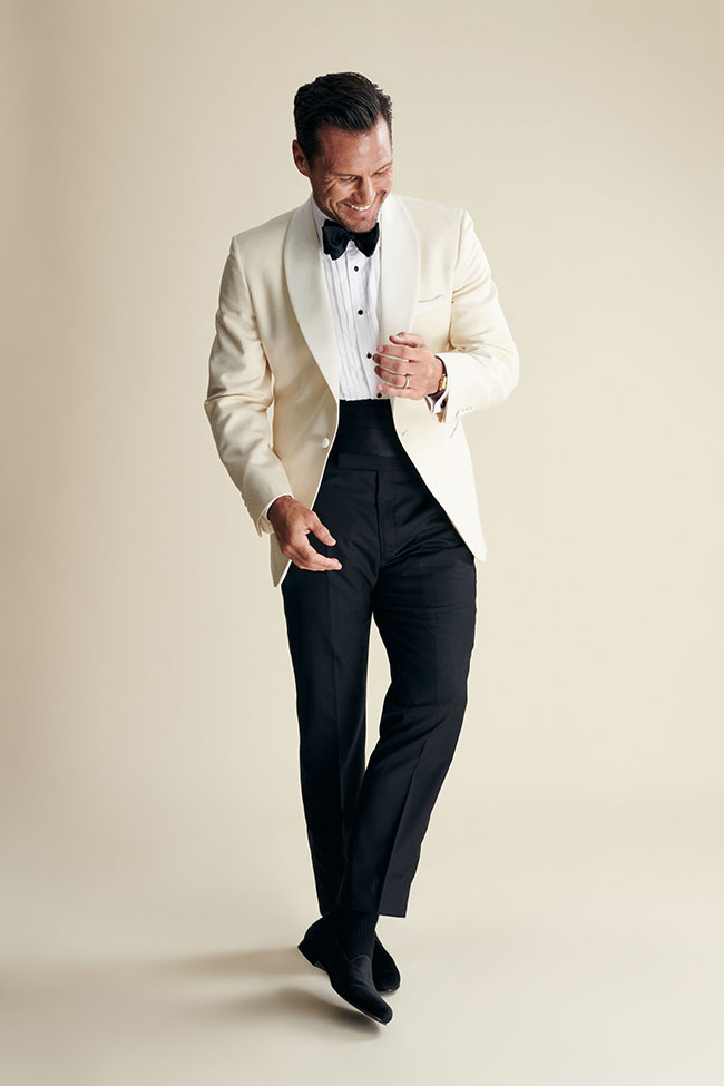 Cream Dinner Jacket