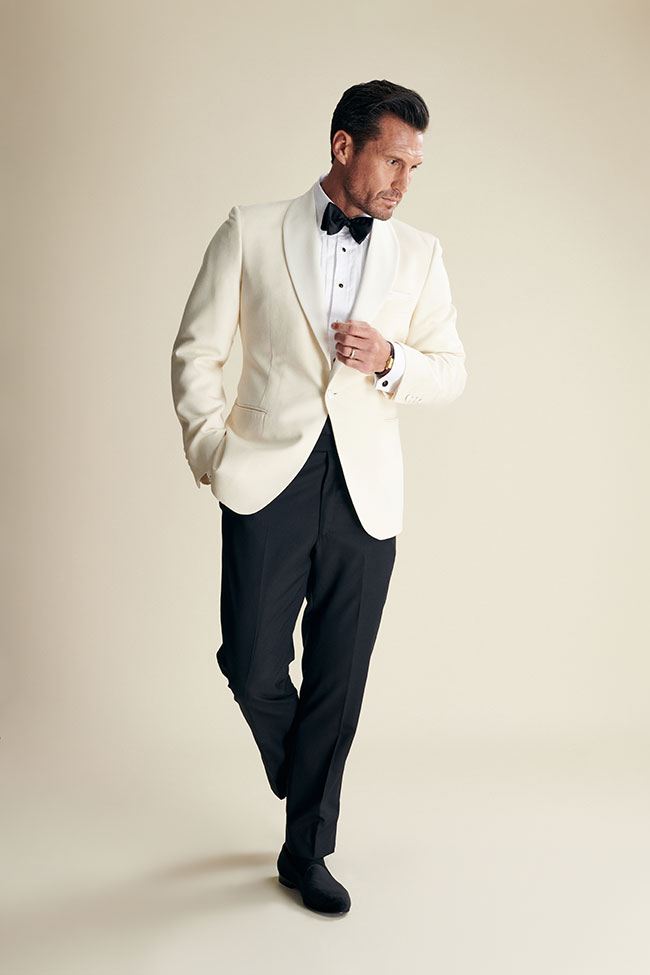 Cream Dinner Jacket