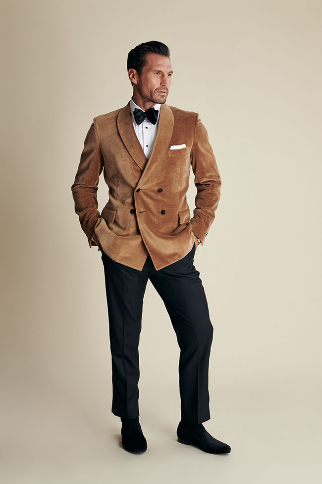 Champagne Velvet Dinner Jacket