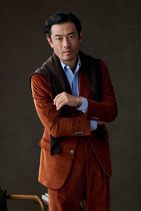 Terracotta Corduroy Suit