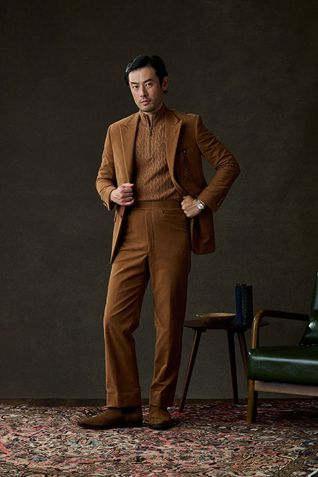 Vicuña Moleskin Suit