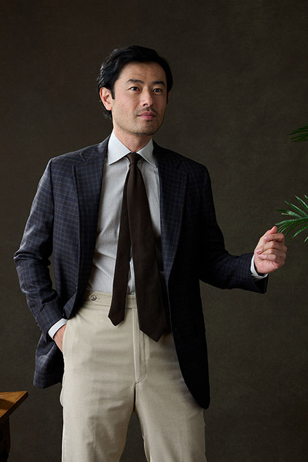Brown & Blue Plaid Sportcoat