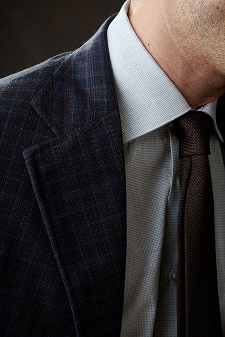 Brown & Blue Plaid Sportcoat