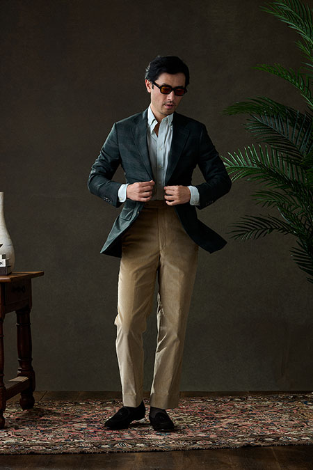 Green Plaid Sportcoat