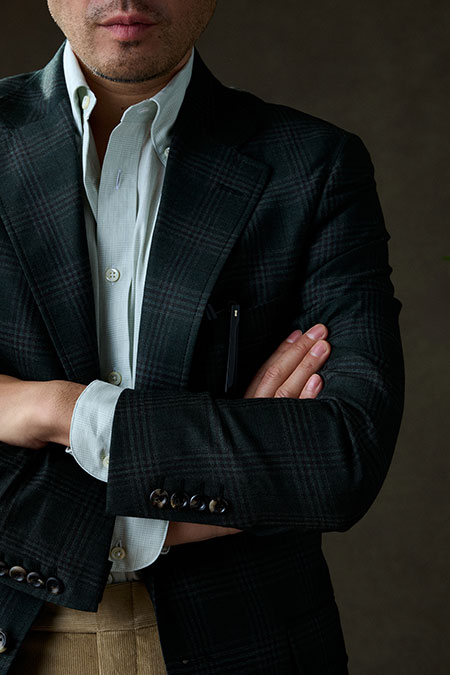 Green Plaid Sportcoat