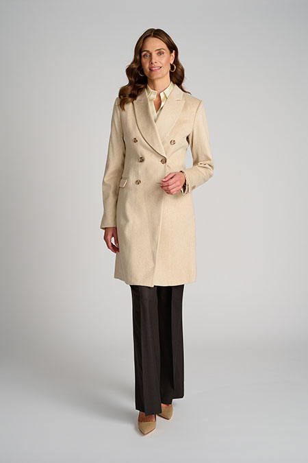 Beige Victoria Topcoat