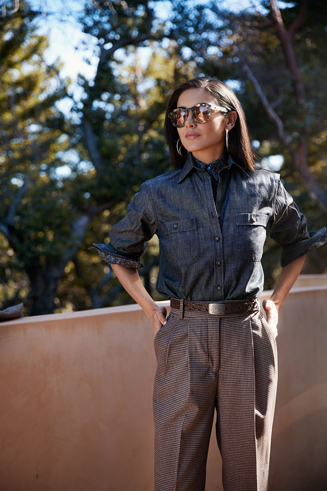 Denim Dress Shirt