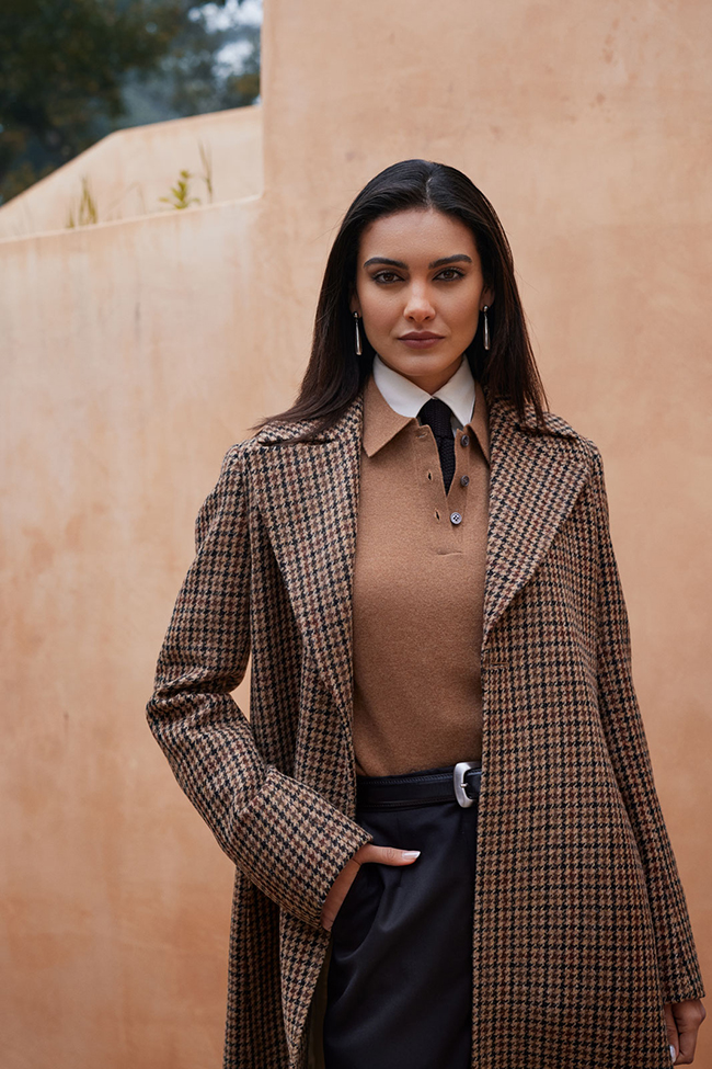 Harris Tweed Topcoat