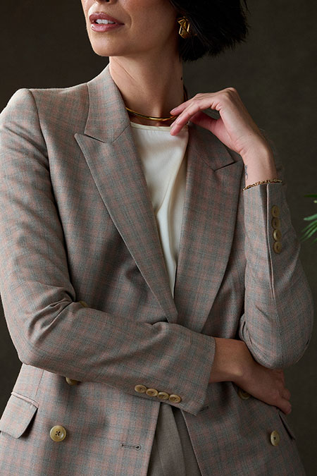 Cream Silk Blouse