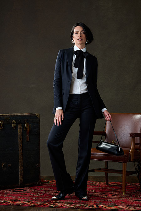 Black Western Suit