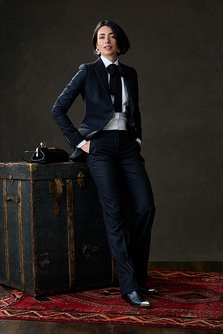 Black Western Suit