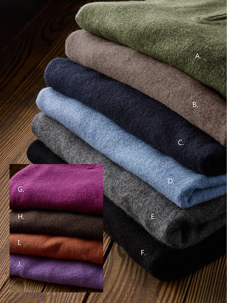 100% Cashmere Sweaters by Tom James