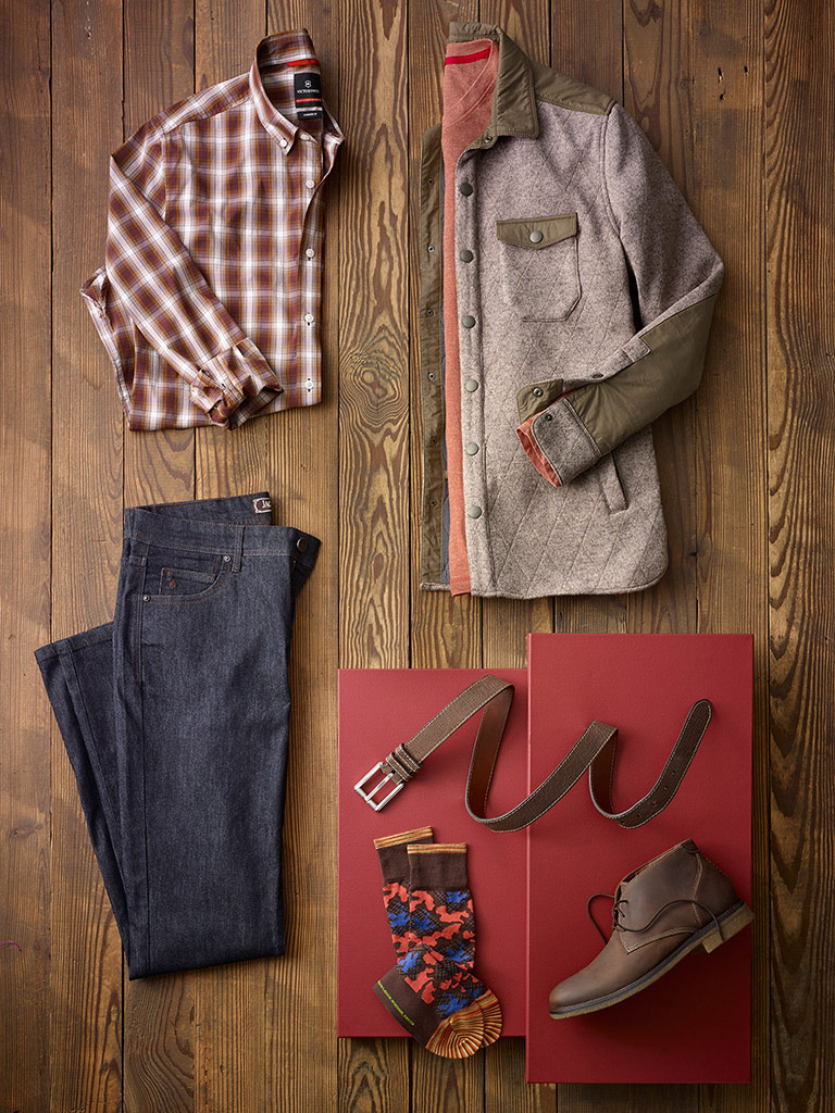 Autumn Comfort by Jeremiah, Tom James, Victorinox and Jack of Spades