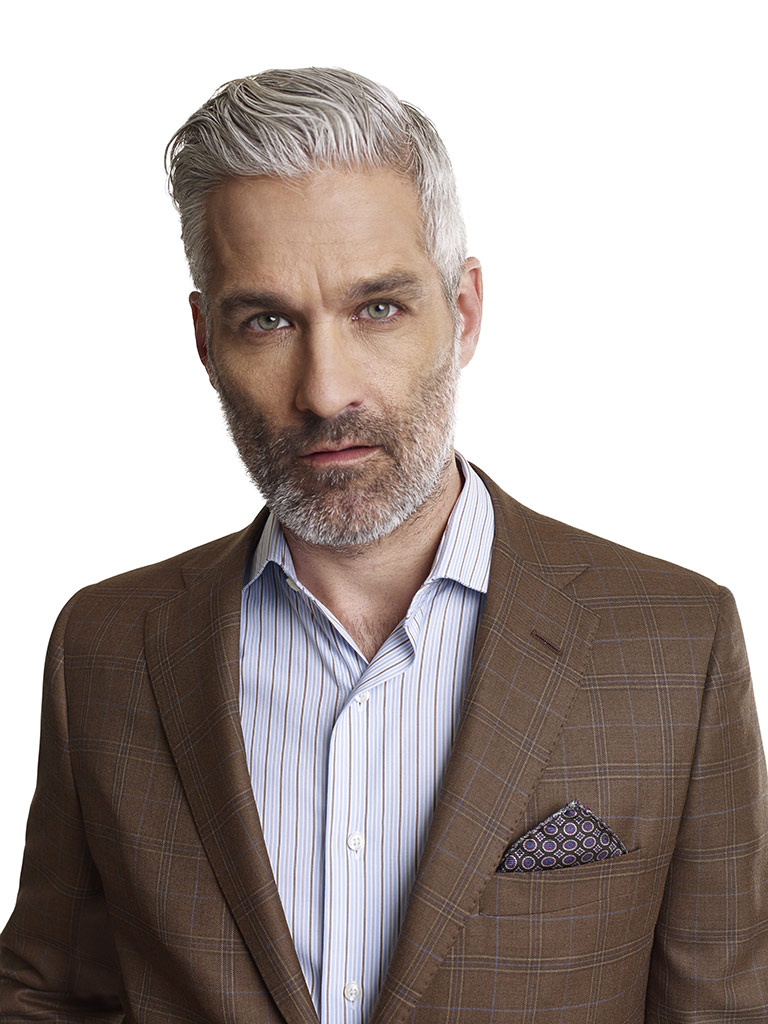 Executive Collection Tan Stripe Men