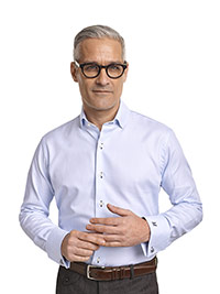 Men's Custom Dress Shirts                                                                                                                                                                                                                                 , Executive Collection Blue Jacquard Men's Custom Dress Shirt