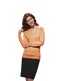 Custom Sweaters & Knits                                                                                                                                                                                                                                   , Women's Raglan Shoulder V-neck Long Sleeve