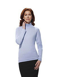 Custom Sweaters & Knits                                                                                                                                                                                                                                   , Women's Turtleneck Long Sleeve